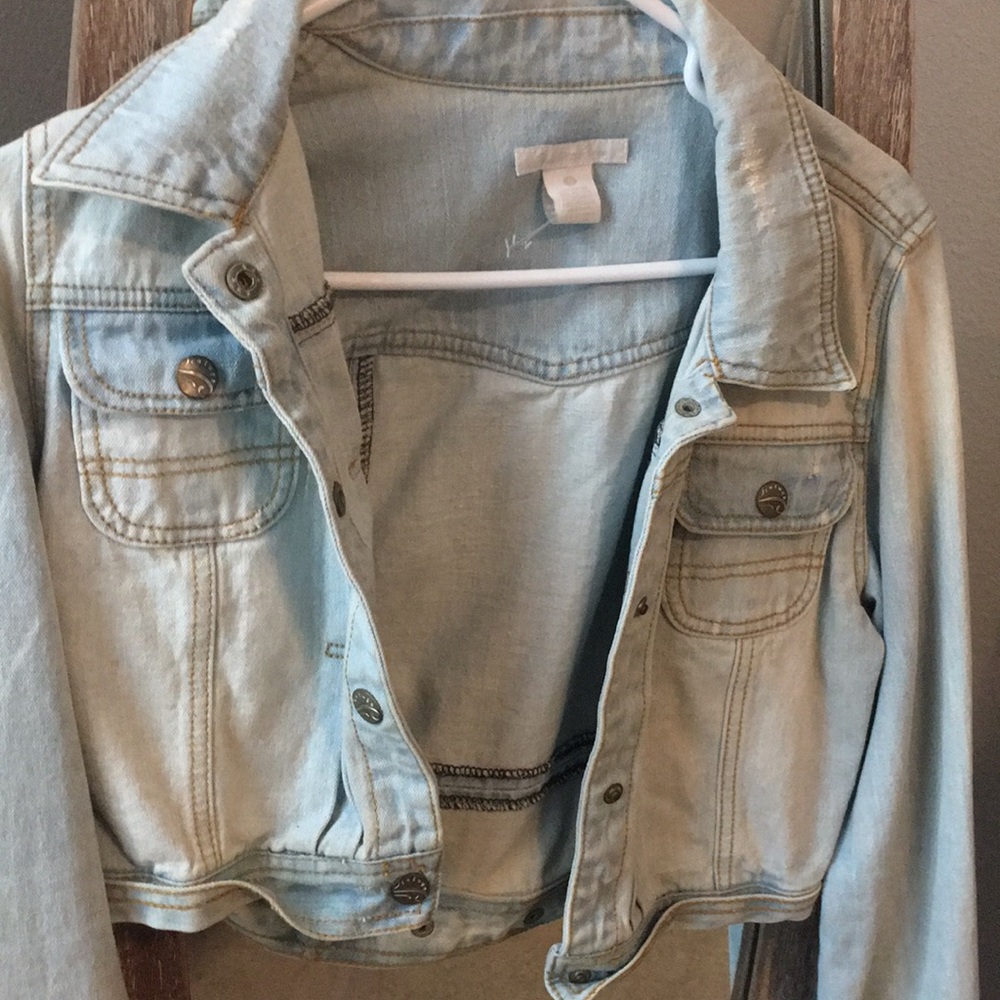 Cropped Jean Jacket